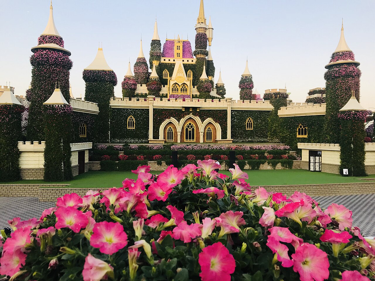 Dubai Miracle Garden floral display