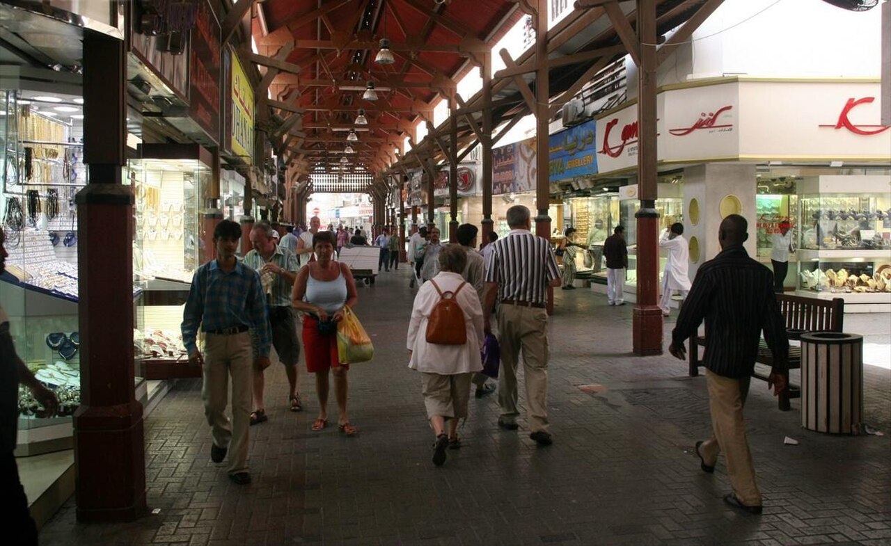Dubai Gold Souk in Deira