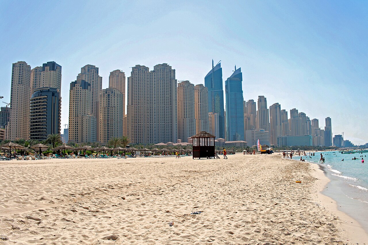 Morning at Jumeirah beach