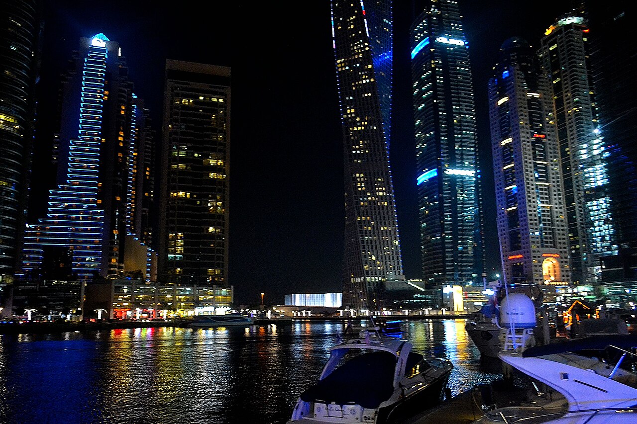 Dubai Marina skyline